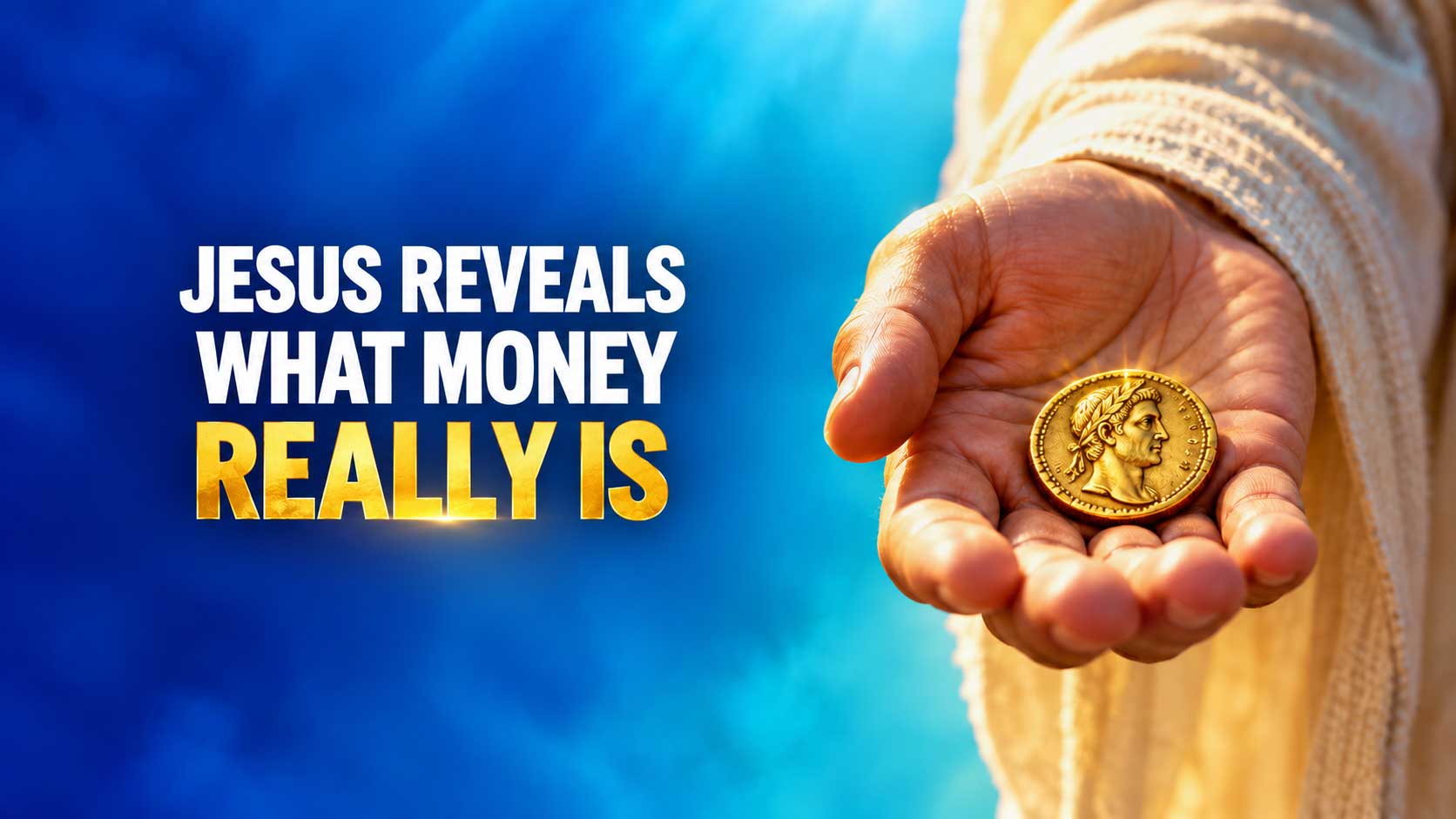 Jesus reveals what money really is